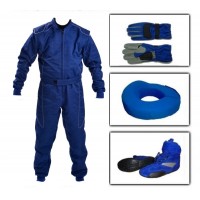 2022 Bambino/Cadet/Junior CIK Level 2 Kart Suit Package Blue